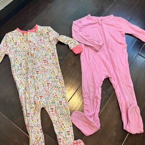 Magnetic Me Garden Gnome & pink Kyte Baby Kids Footie pajamas